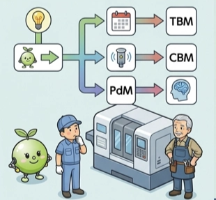 信頼性中心保全（RCM）のイメージイラスト