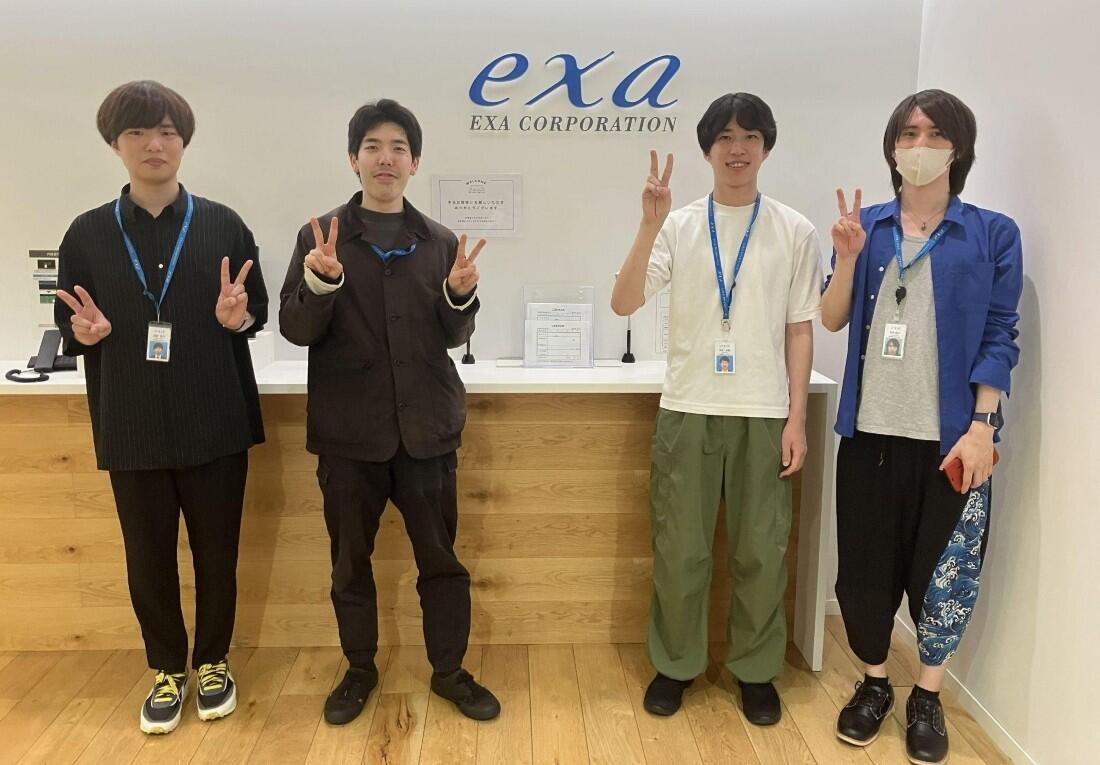 本年度受賞者の写真①（4名）