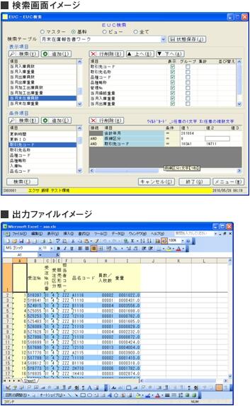 EUC画面イメージ