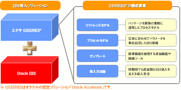 エクサの短期導入ソリューション図