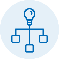 論理的な優先順位付けイメージアイコン